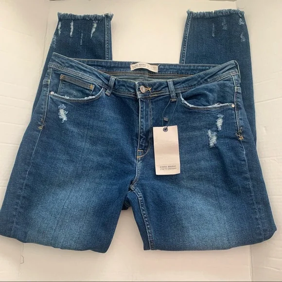 Zara Bermuda Jeans Skinny Zara Italia Zara Jeans Uomo Strappati